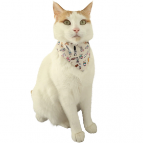 Нашийник за котка с бандана CHATOUILLE COLLAR BANDANA